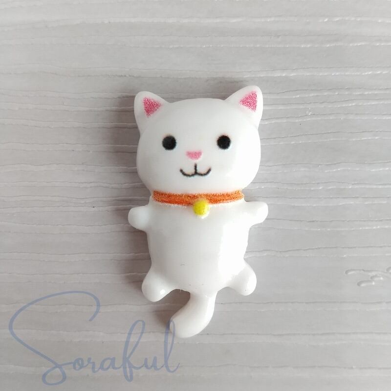 【156】ぐでねこちゃん・じゃれねこちゃん　レジンパーツ