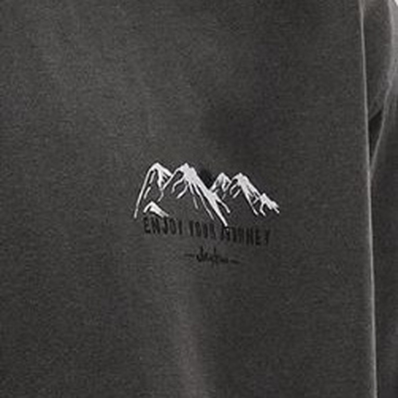 Back Print Long Sleeve Crew Neck T-Shirt ◇H0587