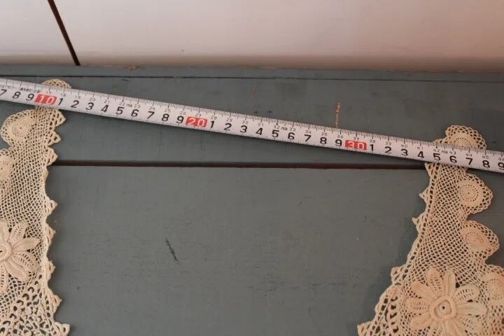 アイリッシュクロッシェ 草花蝶のつけ襟 | Antique Paris6e