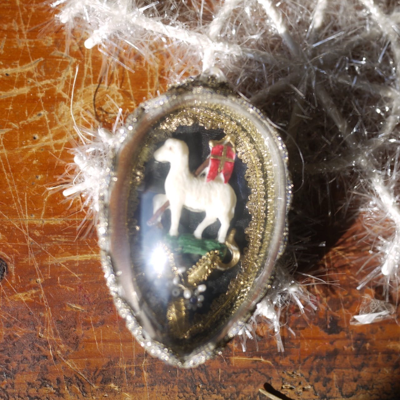 卵型オーナメント 修道院手芸 ドイツ | こりすのパン屋Base店 （世界の