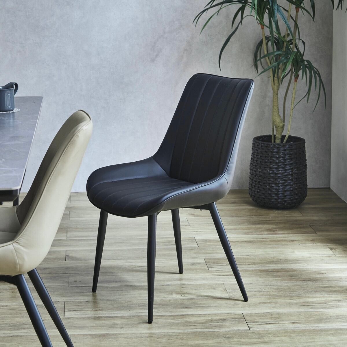 チェア：全4color/2脚SET【ヴィンテージ風ダイニングチェア】食卓椅子