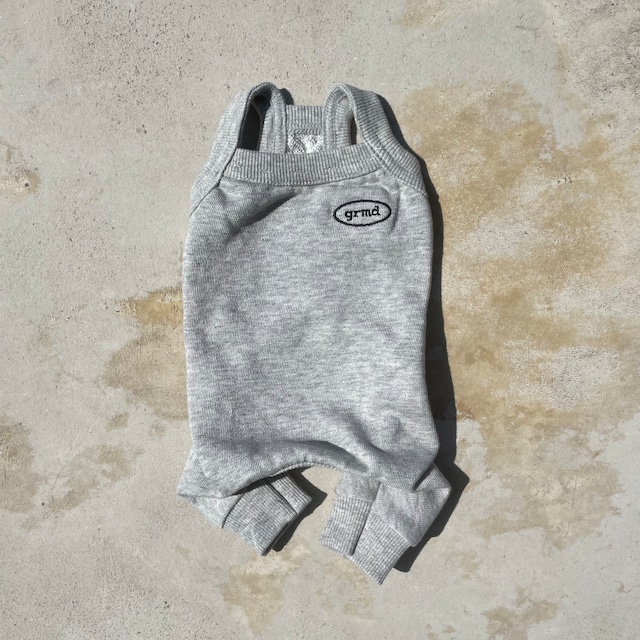 sweat tank rompers(gray)