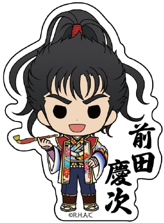 花の慶次 ミニキャラステッカー 前田慶次 | ゼノンショップ｜コア