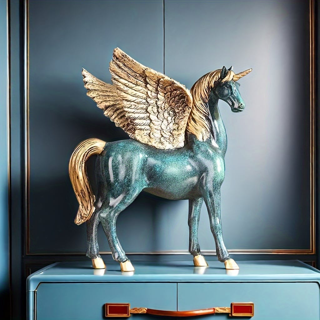 オブジェ ユニコーン ペガサス おしゃれ かわいい インテリア 置物 馬
