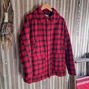 90's~ アメリカ製 Woolrich マッキノージャケット used [512059]
