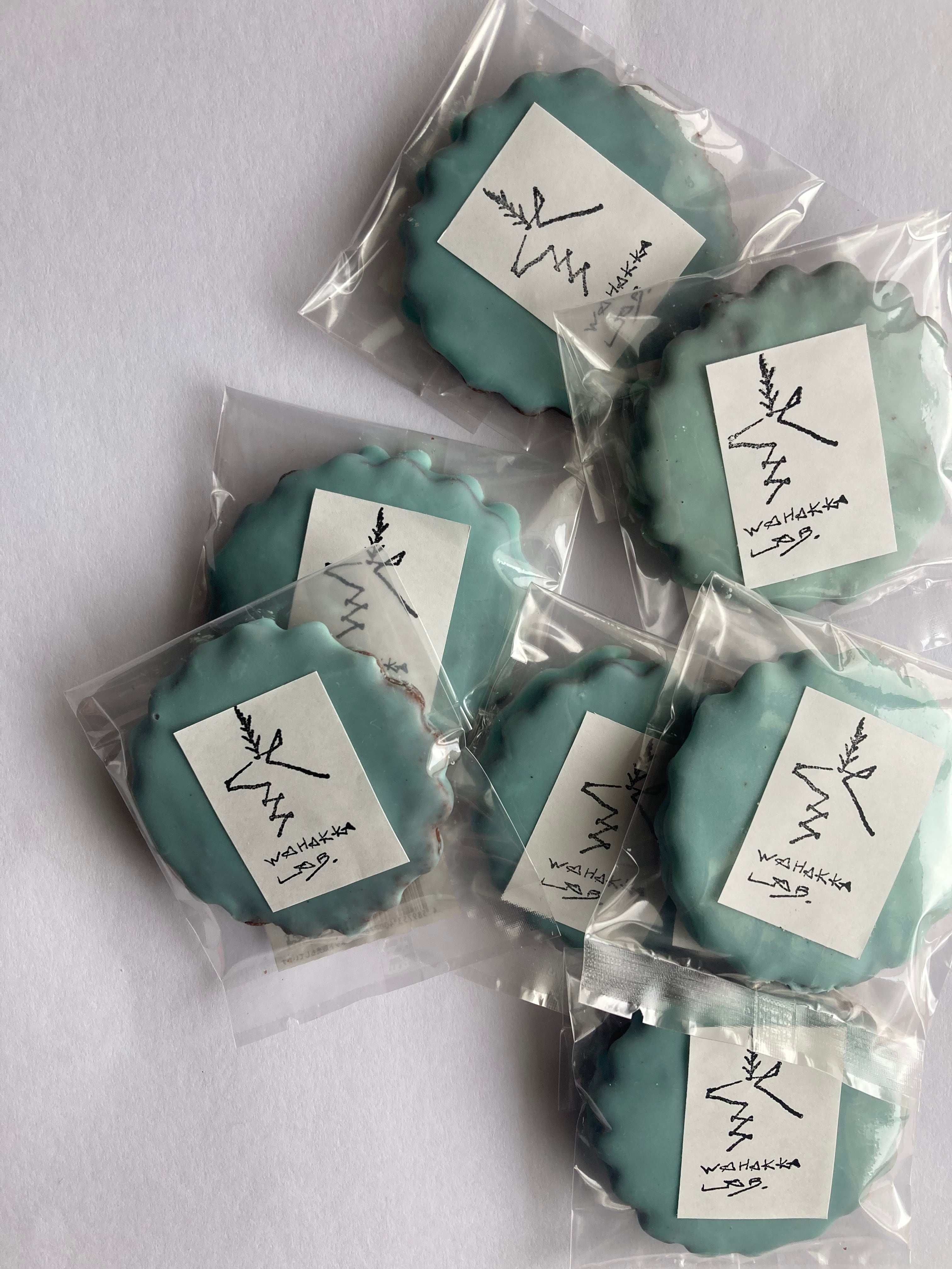 HIDEさま専用　ディッキーズ　チビタグ　ミント チョコミントコーティングクッキー | 和ハッカラボ