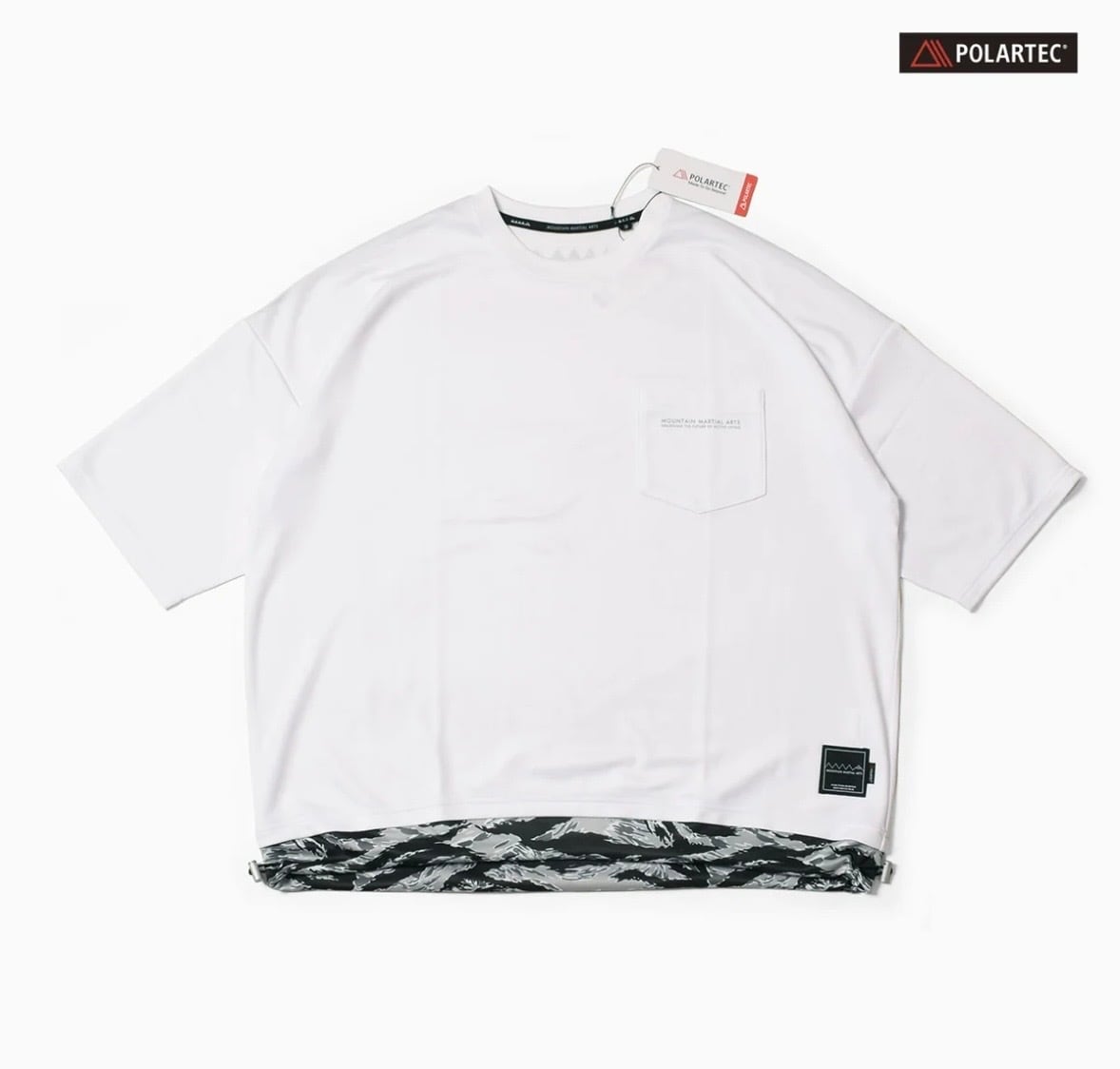 MMA(MOUNTAIN MARTIAL ATRTS) MMA POLARTEC® Relax Pocket Tee (White)