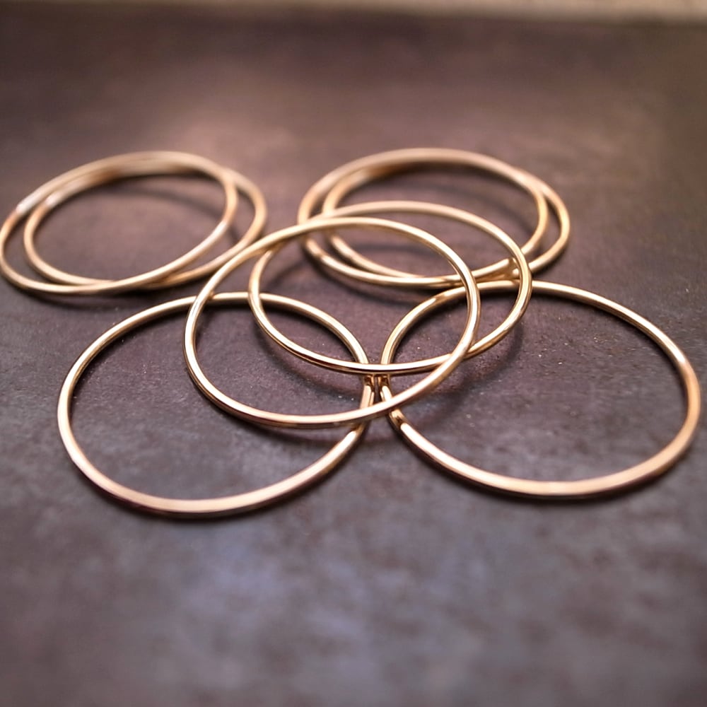 14KGF 0.8mm RING | ROSETTAPRAYER