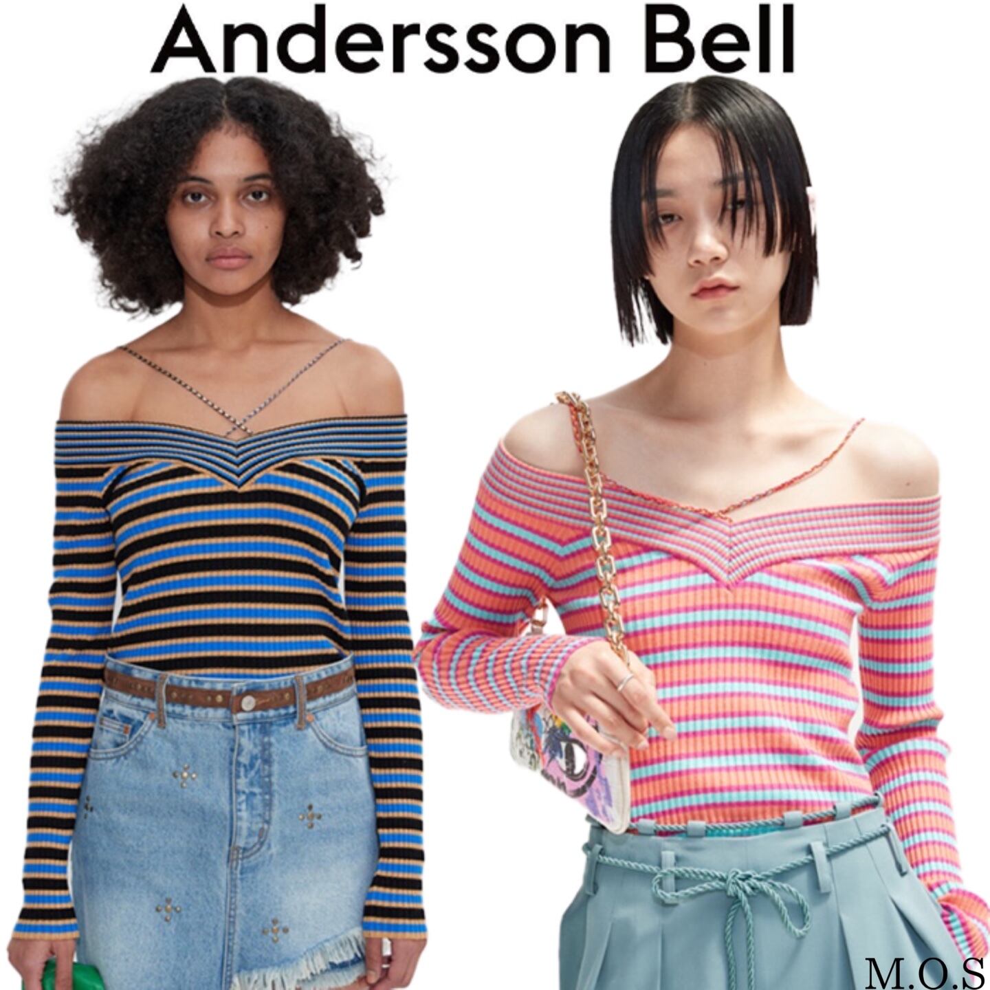 在庫あり andersson bell / スリットベルベットトップス 10707円