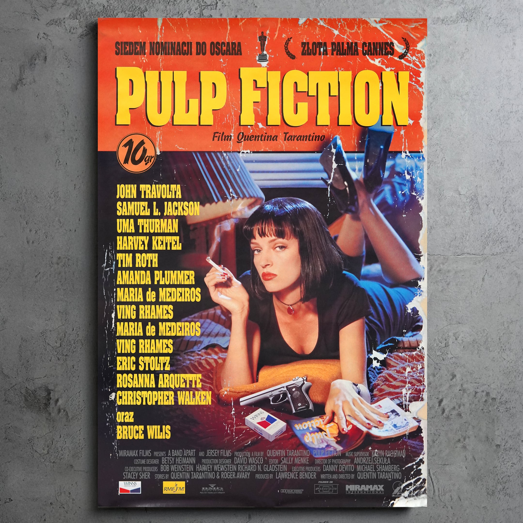 1994 / Pulp Fiction / Polish Video poster S/S / 686 × 1016mm【】