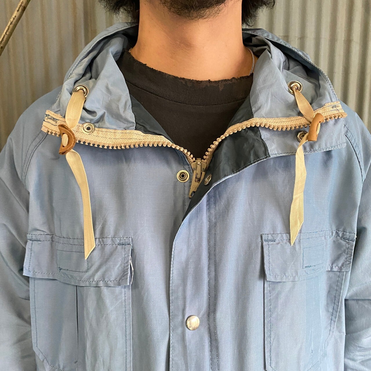 70年代 白タグ WOOLRICH ウールリッチ マップポケット 60/40クロス 