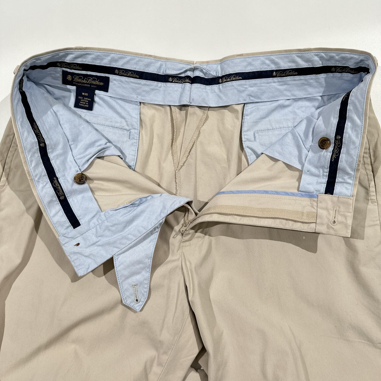 BROOKS BROTHERS ブルックスブラザーズ スラックスパンツ W35/ライト