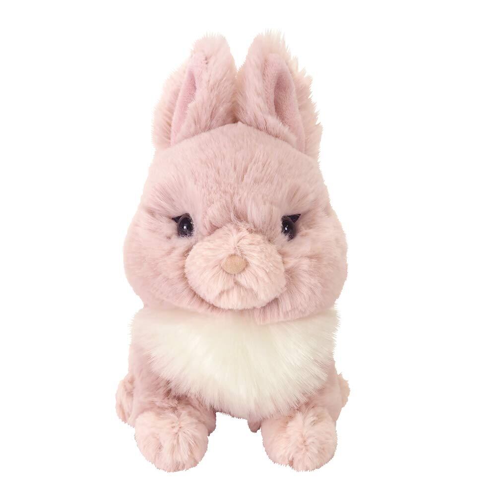 【新着特価】サンレモン(Sun Lemon) ラピヌ ネザーランドドワーフ ピンク 15×17×16cm ぬいぐるみ アニマル うさぎ P-6432