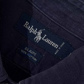 90s Ralph Lauren ラルフローレン BLAIRE BD ボタンダウン 長袖シャツ L/青紫 メンズ ビンテージ
