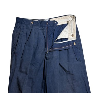 vintage EMPORIO ARMANI cotton linen tuck pants