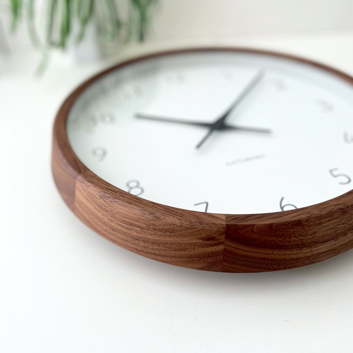 KATOMOKU muku clock 7 ウォールナット km-93WA 掛け時計 | 加藤木工