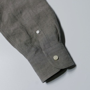 ( GRAY ) CHIEF OFFICER LINEN SHIRTS