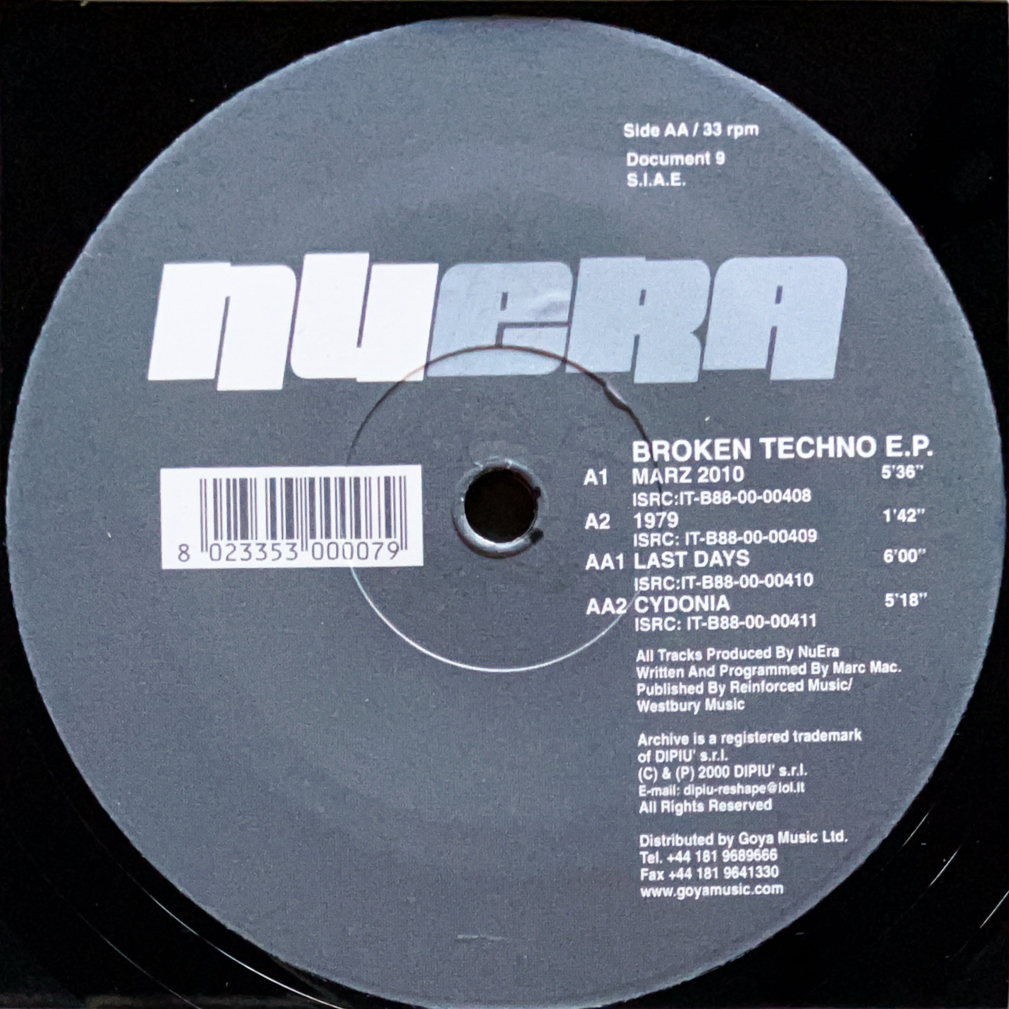 cpvinyl ￥3,300以上の購入で「送料無料」！ テクノ/ハウス/ミニマルの