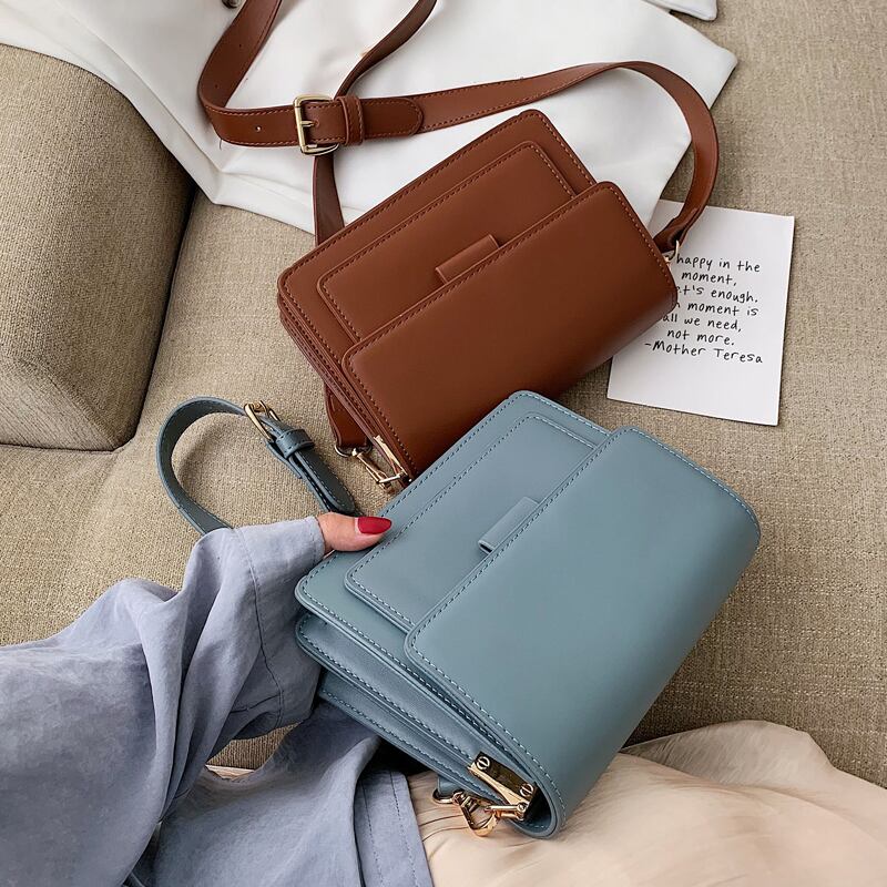 スタイル スクウェア メッセンジャーバッグ 手作りハンドバック38626523852