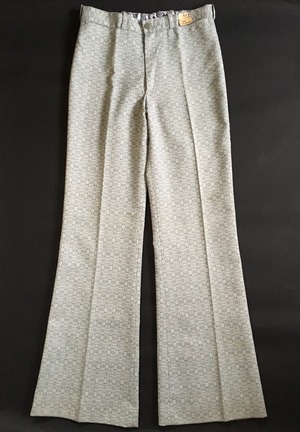 Vintage Woven Pattern Pants