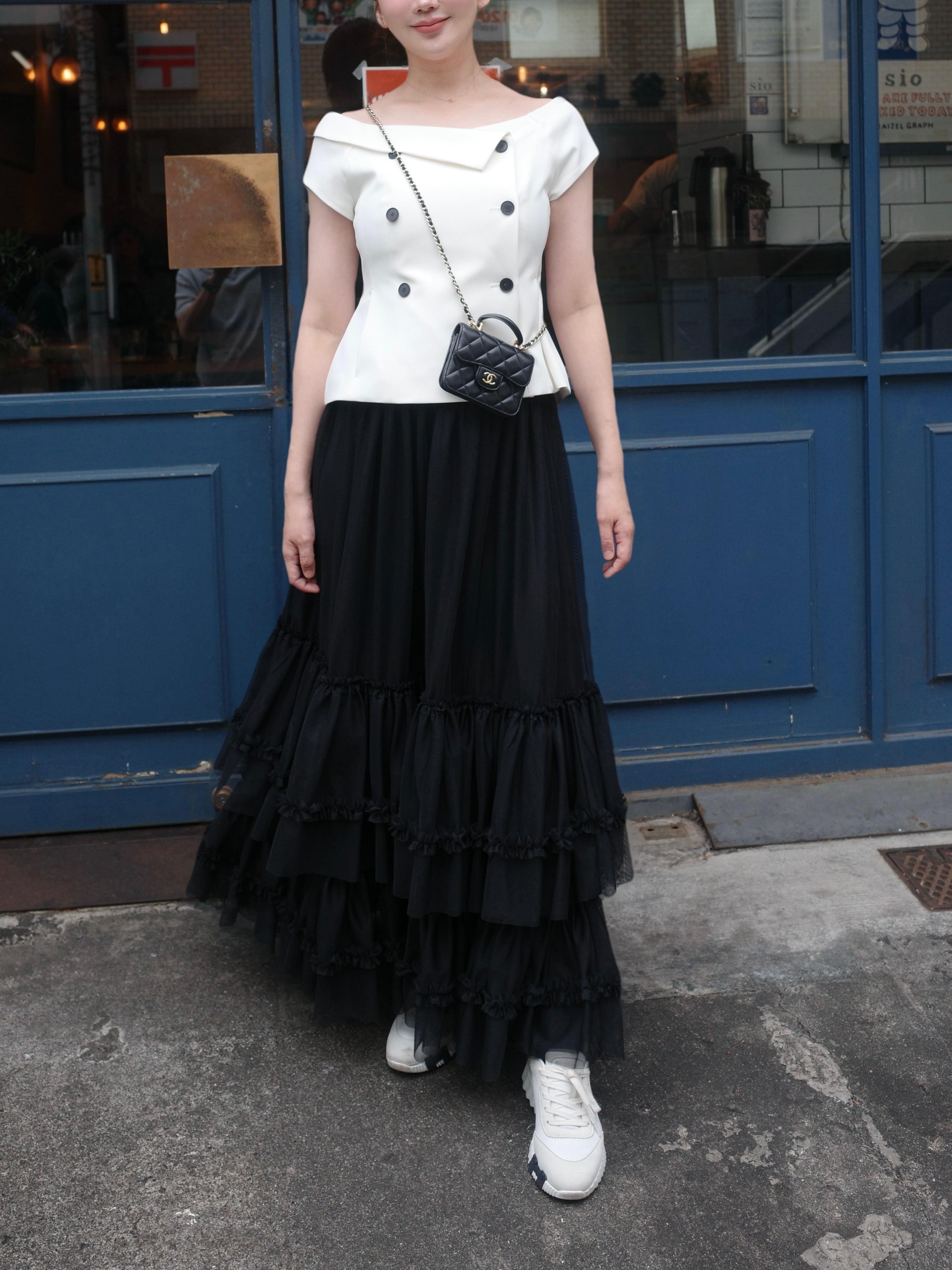 予約】gilet tops / white (6月上旬発送予定) | HYEON