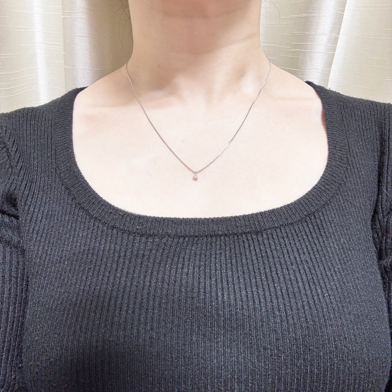 Pt900/Pt850 0.08ct ダイヤモンドネックレス | カオキ | 日本最大級の