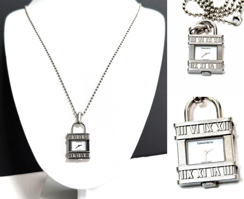 TIFFANY ティファニー Atlas Padlock Pendant アトラス パドロック