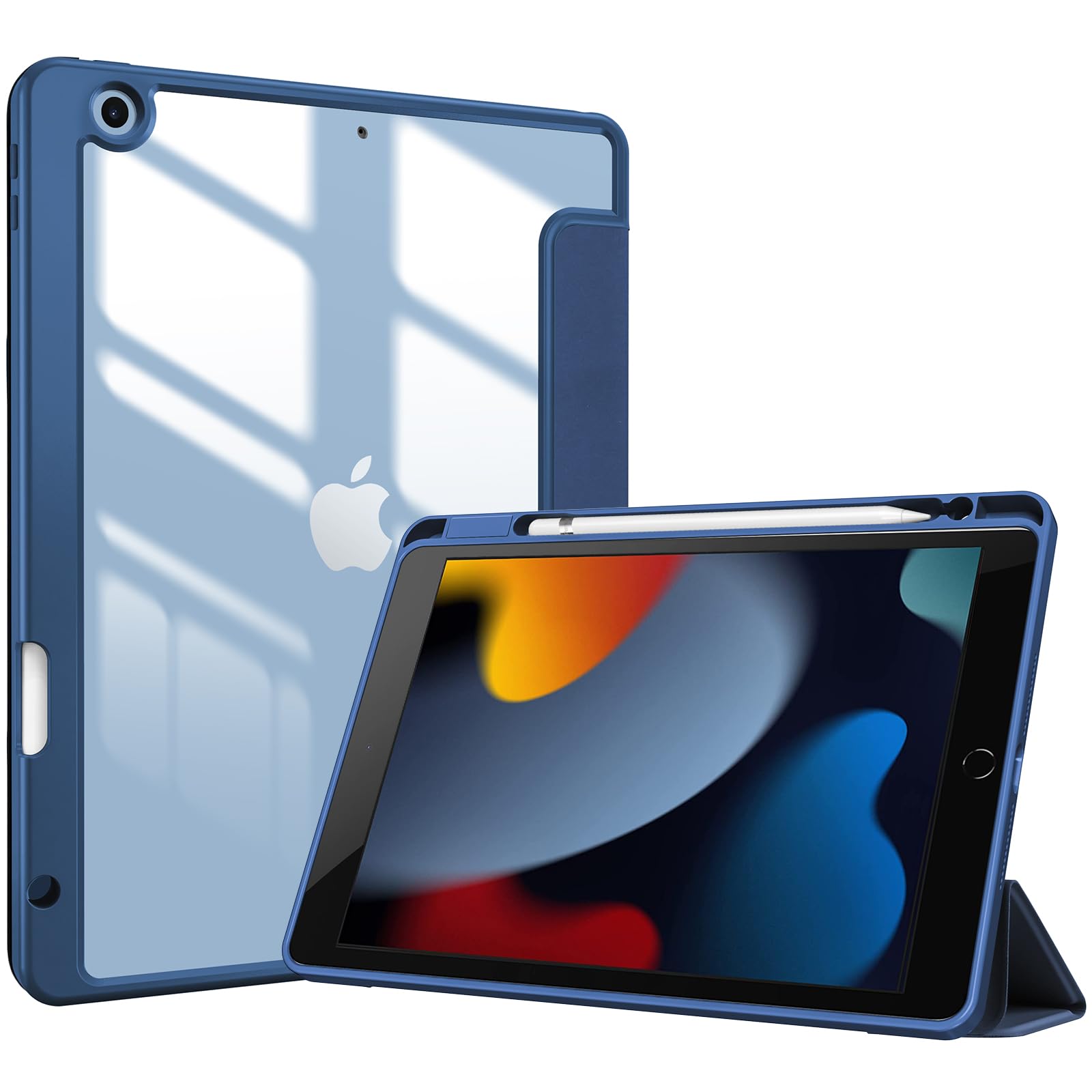ProCase iPad 10.2 インチ 第 9/8/7 世代 2021/2020/2019 ケース スマートカバー