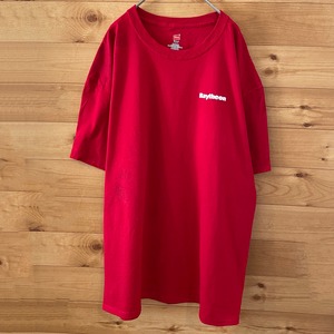 【Hanes】企業系 Tシャツ ワンポイント バックプリント XL ビッグサイズ US古着 アメリカ古着