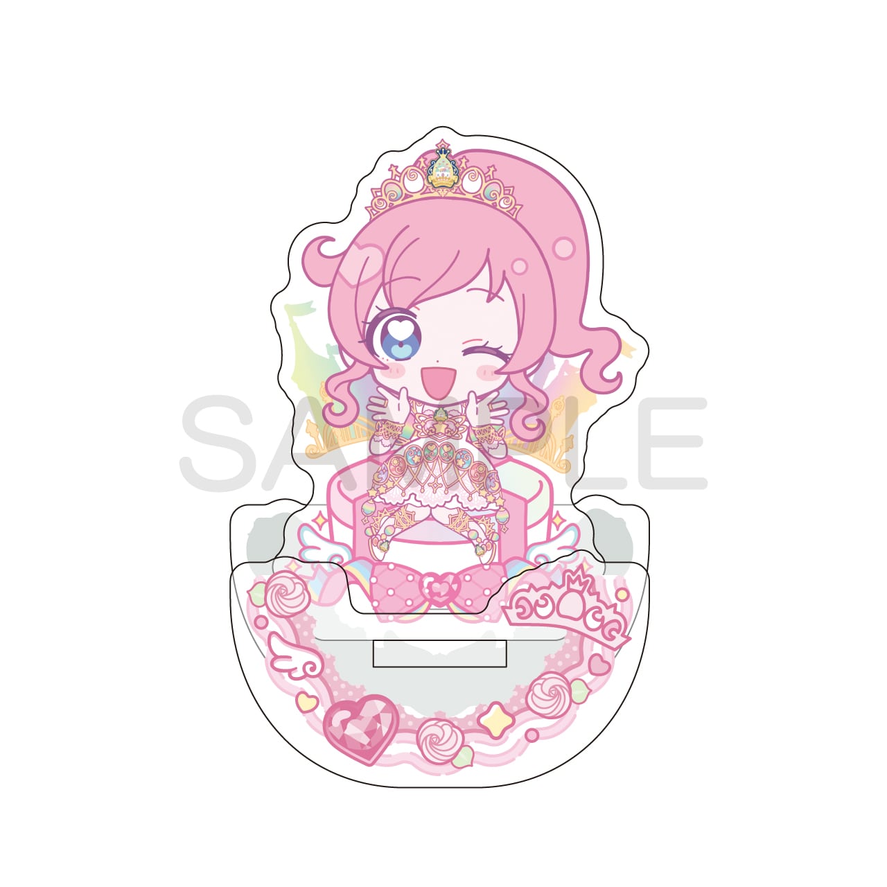 プリティーシリーズ きゃらっぴん ゆらゆらアクリルスタンド みらい