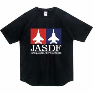 JASDFラグランＴシャツ ブラック