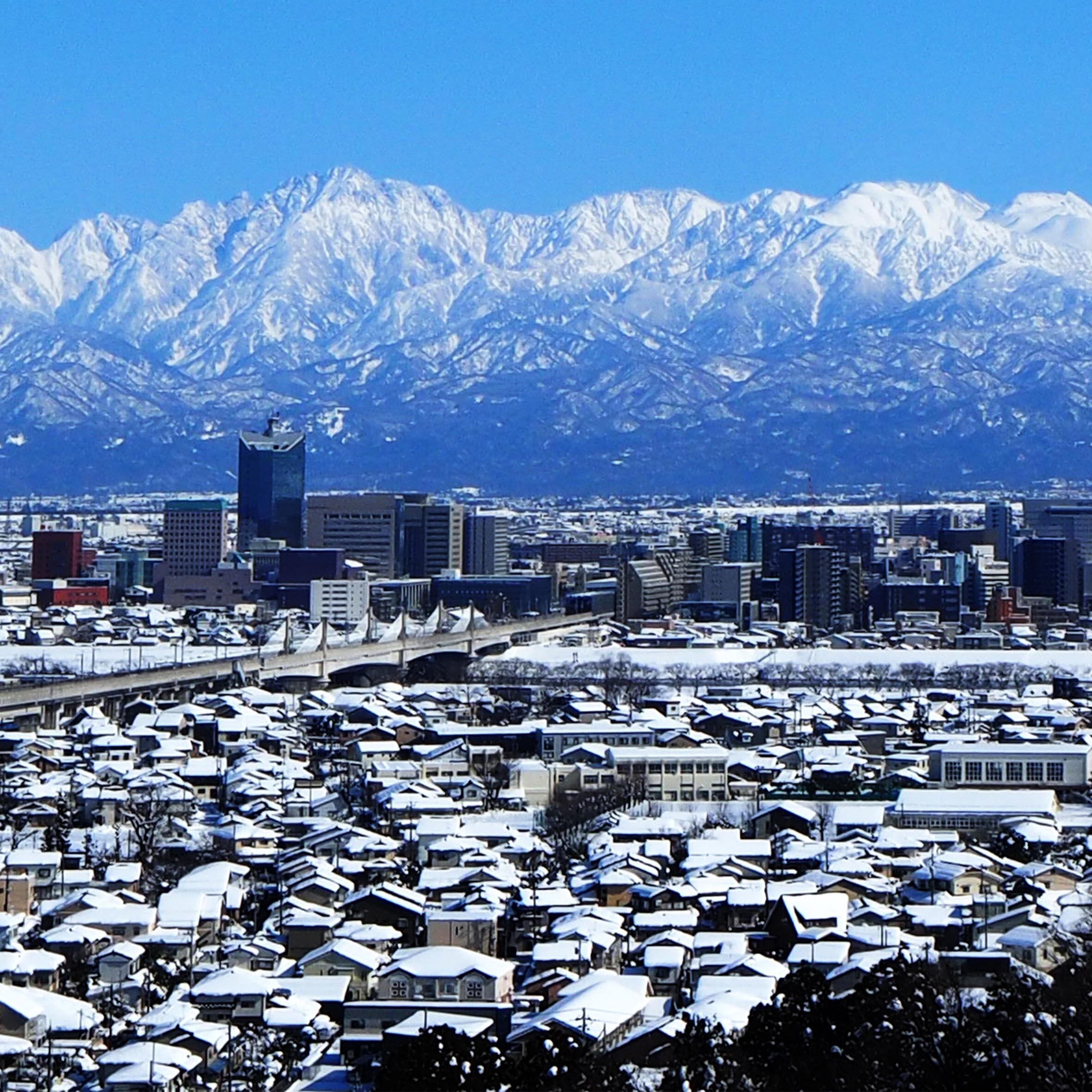 【富山百景シリーズ】Tateyama mountain range Tシャツ【富山市】