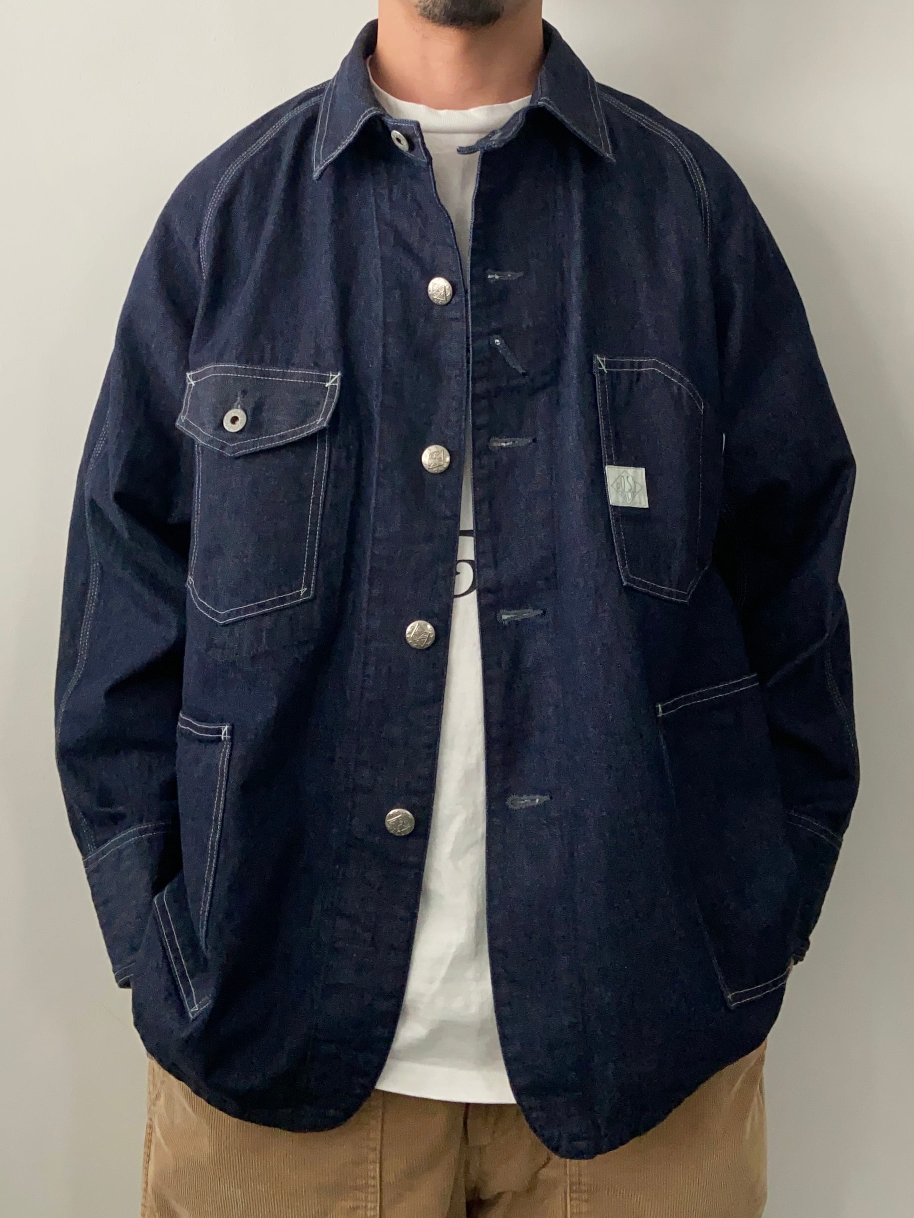 POST O'ALLS / 1102 / Engineer's Jacket / 10oz. indigo denim | DEXIM powered  by BASE