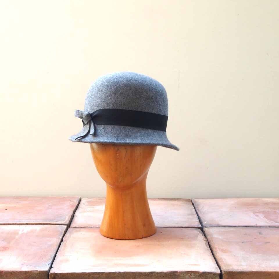 chapeliere sachi (帽子)5(秋冬物)クロッシェ・グレー