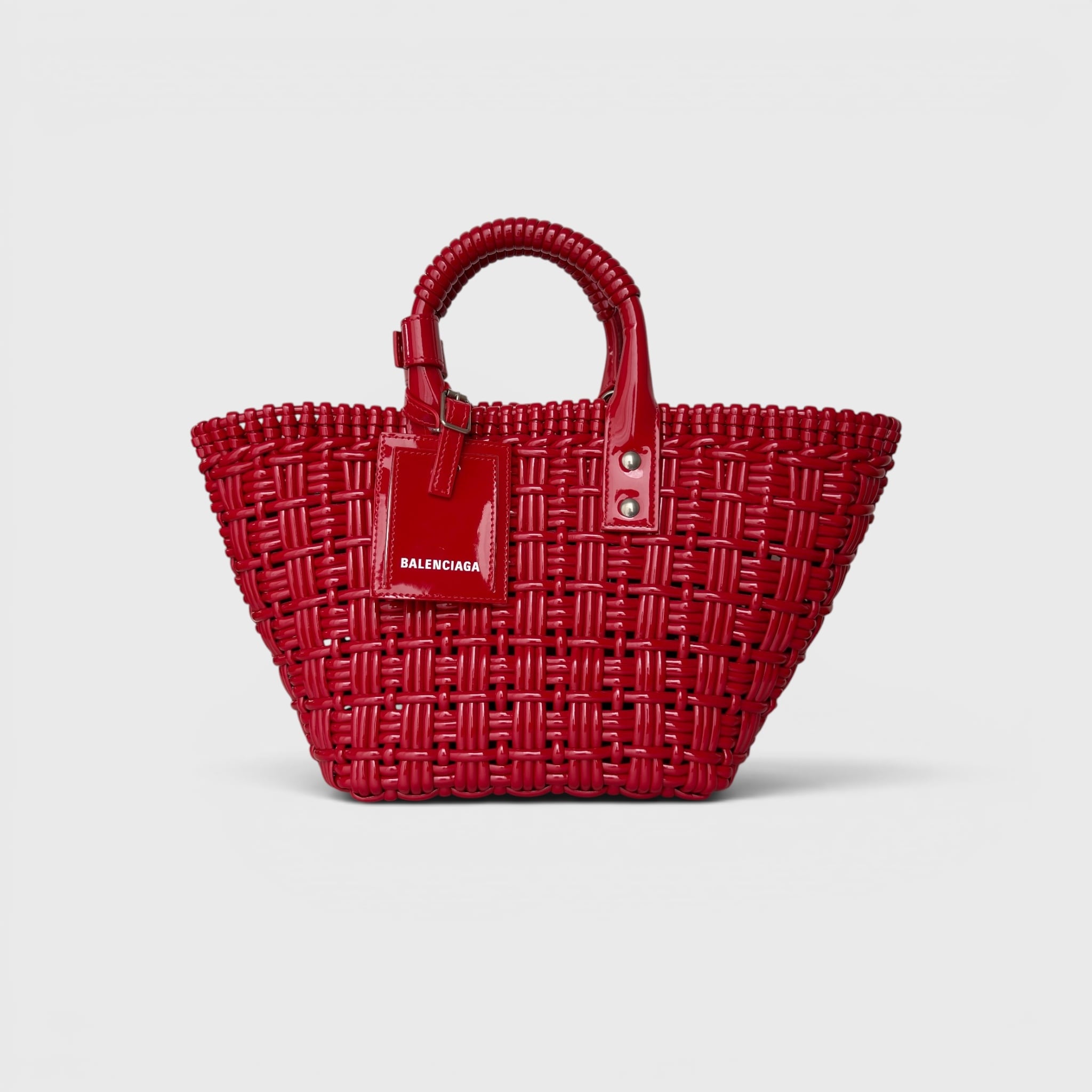 【極美品】バレンシアガ ビストロ XS バスケット 2way ハンドバッグ 赤 BALENCIAGA ビストロ XS バスケット レッド | BRAND RESORT Online