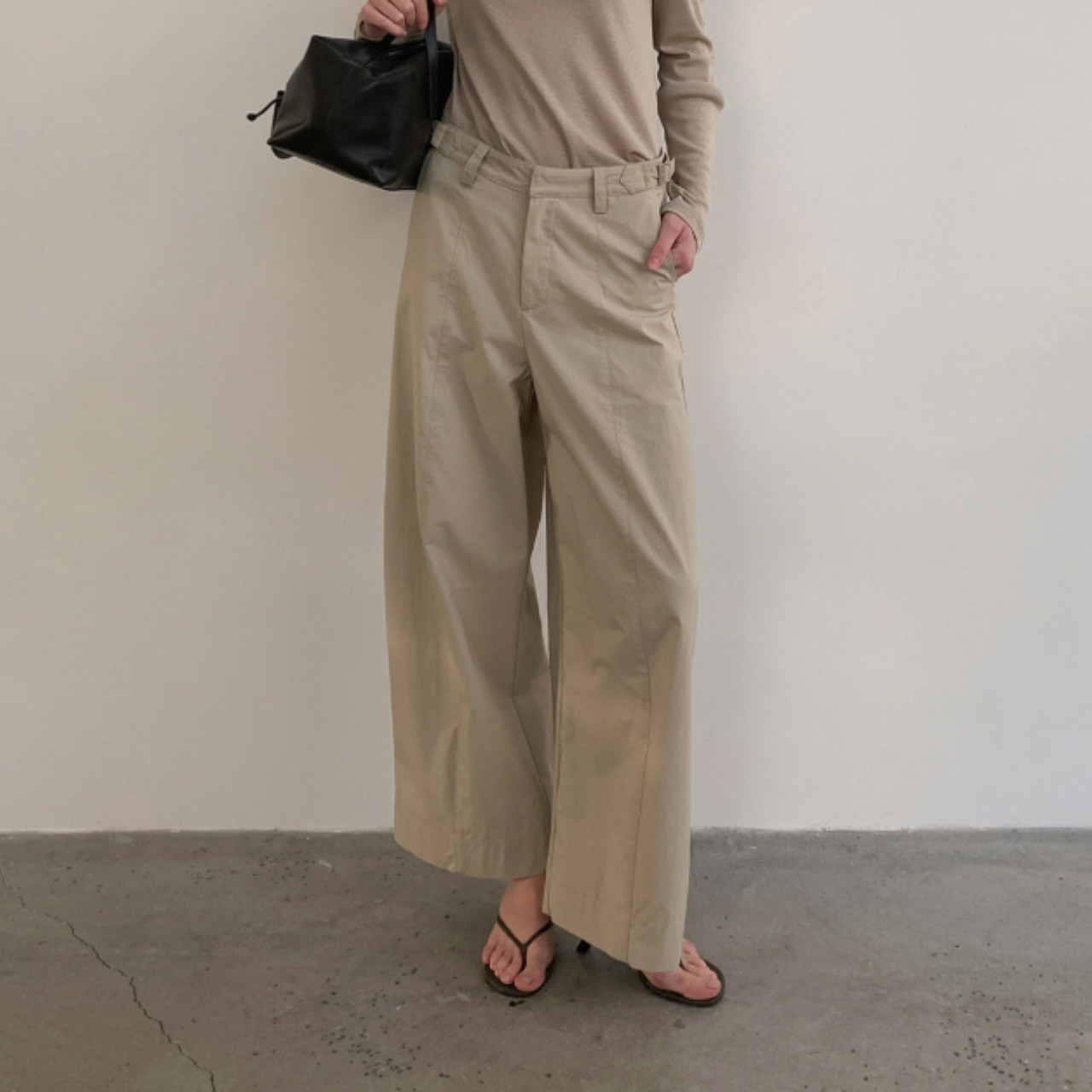 Atelier Front Seam Pants F0590
