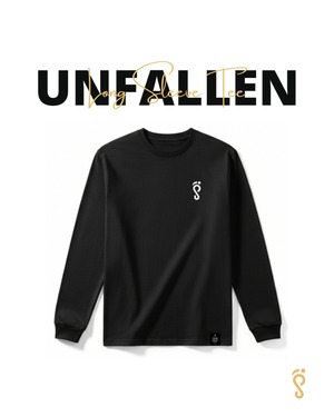 Unfallen - Long Sleeve Tee (black/white)