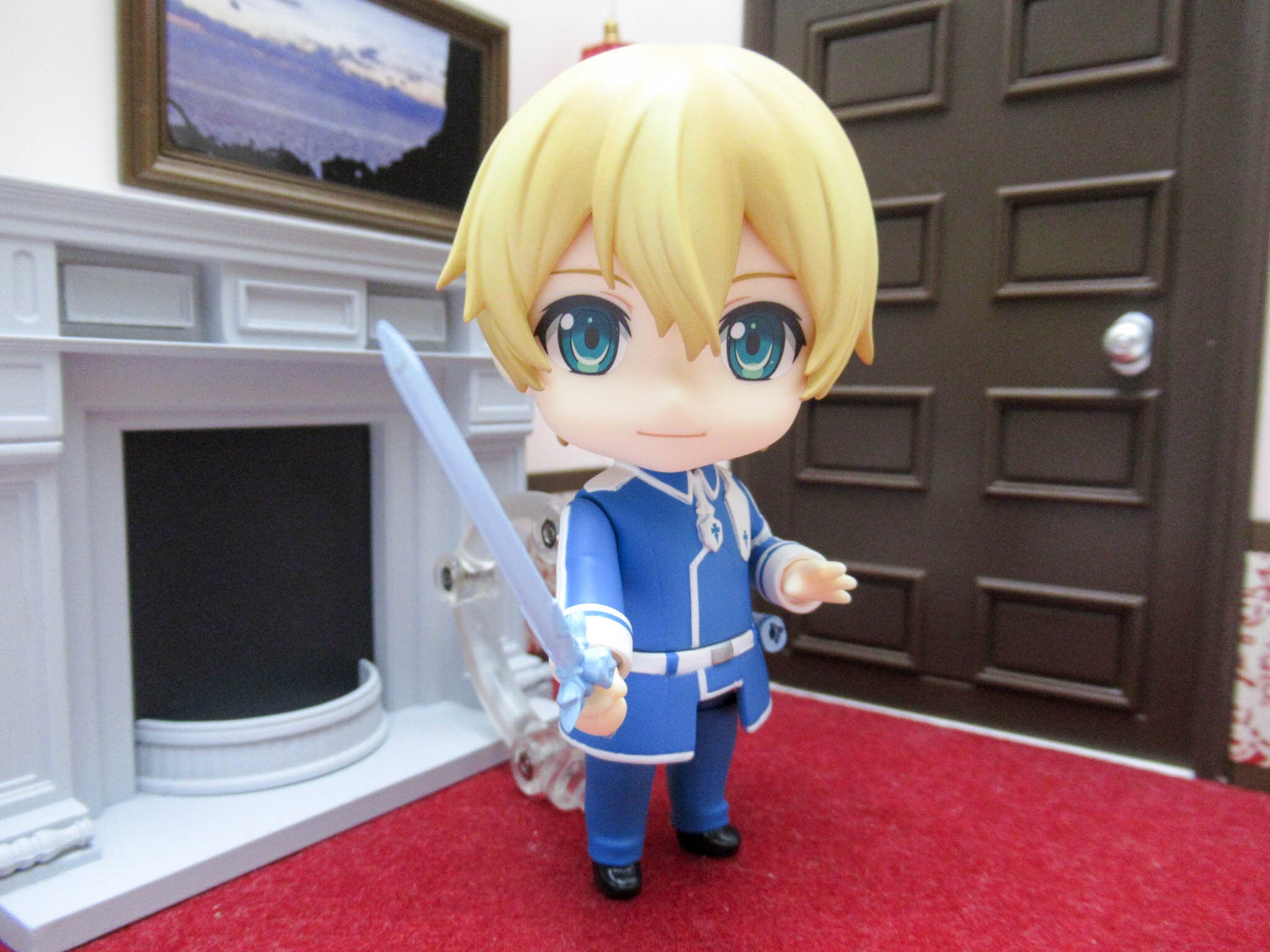 再入荷【1126】 ユージオ 小物パーツ 青薔薇の剣 ねんどろいど