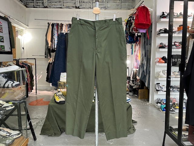 DICKIES × BEAMS × TRIPSTER WORK PANT OLIVE MEDIUM 62821