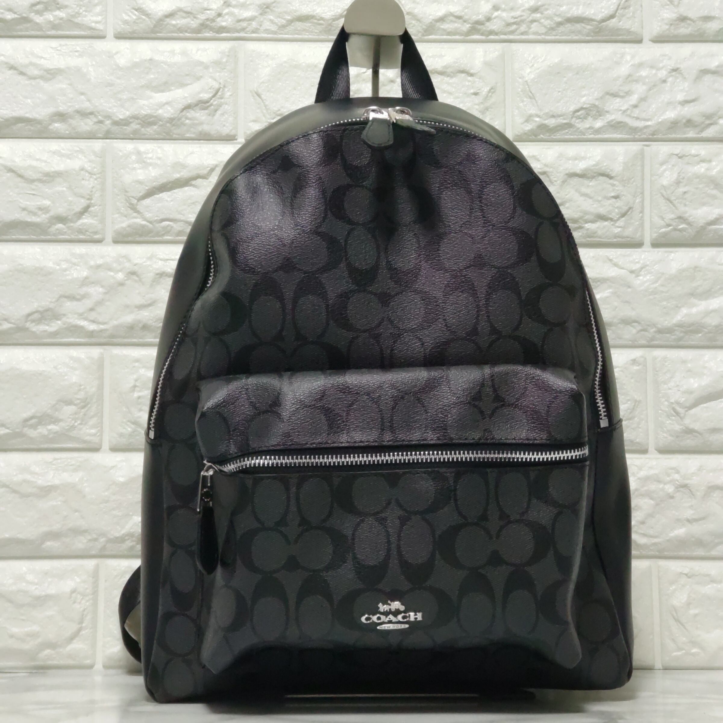 COACH コーチ シグネチャー・リュック F58314 ブラック 新品未