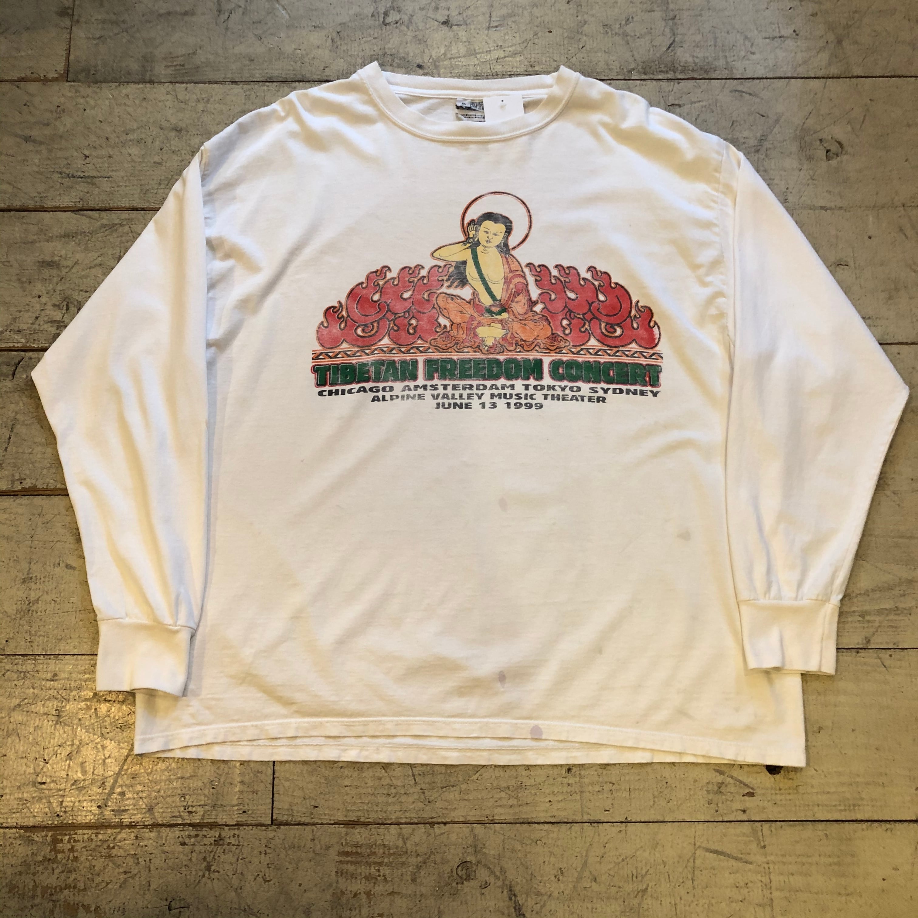1999s TIBETAN FREEDOM CONCERT L/S T-shirt | What'z up