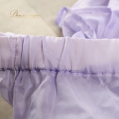 社交ダンス 衣装 スカート ペチコート パープル系 チャコット Chacott 紫 日本製 インナー パニエ シンプル ボリューム 2枚重ね フリル 練習 レッスン ステージ イベント パーティー かわいい 淡い