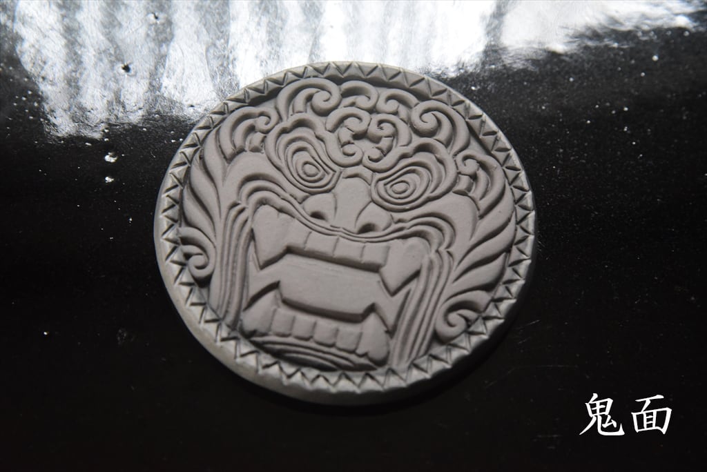 鬼瓦付属波型瓦 左右一対 【公式通販】