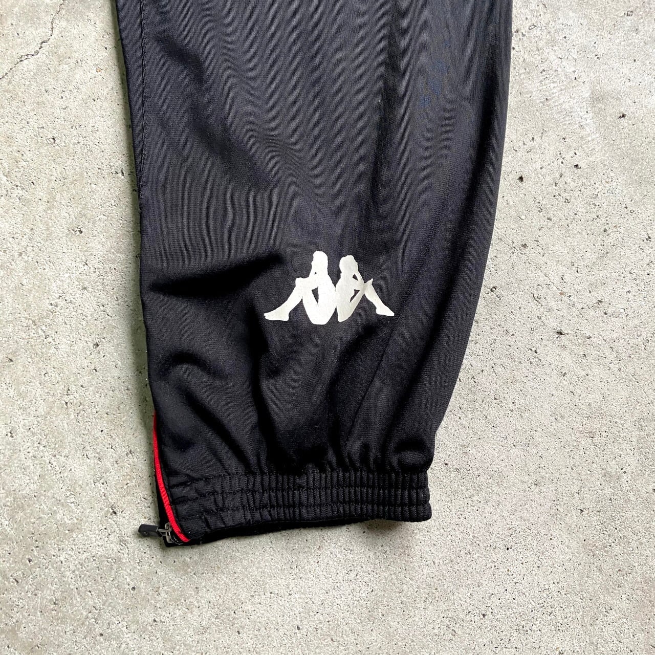 KAPPA カッパ ジャージパンツ トラックパンツ メンズM 古着 ブラック