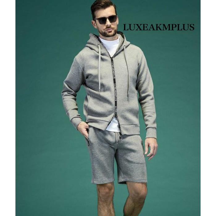 LUXEAKMPLUS リュクスエイケイエムプラス セットアップ メンズ 上下セット 男性 ジャージ スポーツ ゴルフ トレーニング 運動 ルームウェア スウェット LUXEAKMPLUS リュクスエイケイエムプラス セットアップ メンズ 上下