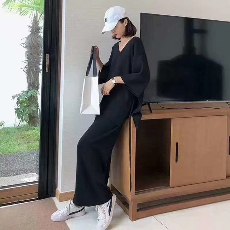 ワイドパンツ ニットセットアップ　AJ12541-C8494