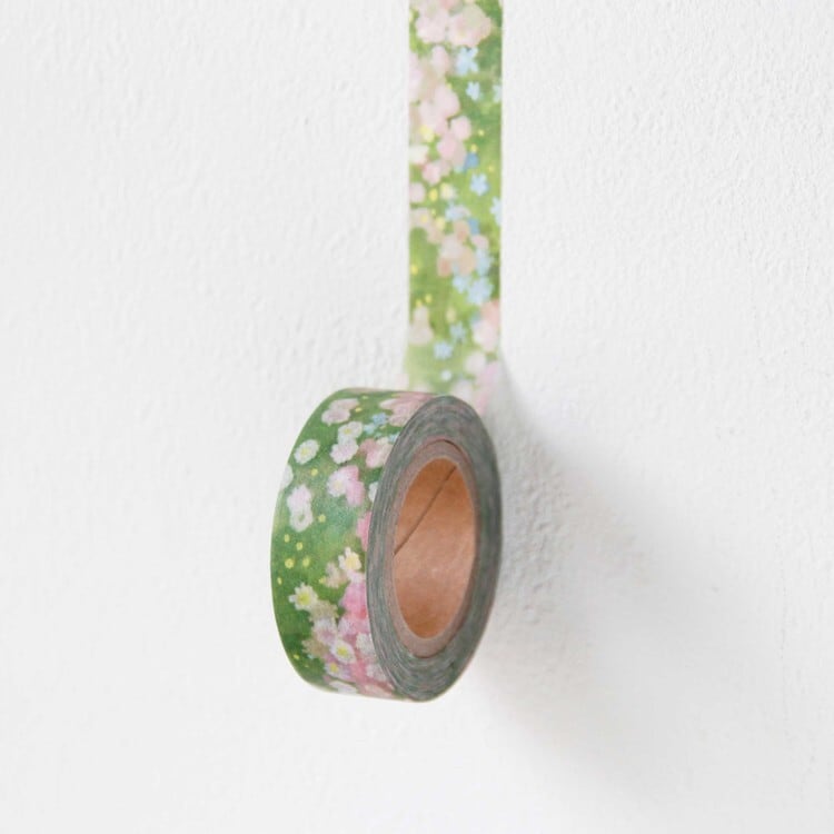 BOKI】マスキングテープ Flower Canvas Masking Tape | 韓国文具・雑貨