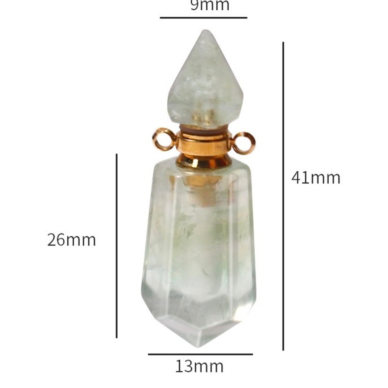 鉱石ポーションボトルⅥ〜あなたの道標　香水瓶ネックレス〜M23127