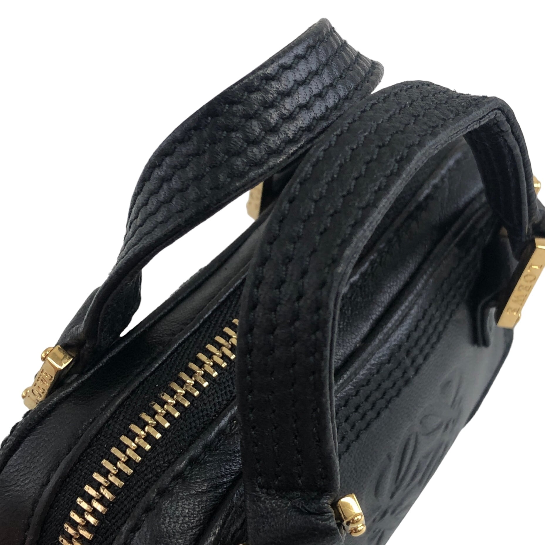 LOEWE ロエベ アナグラム レザー マイクロ 2way コインケース ブラック