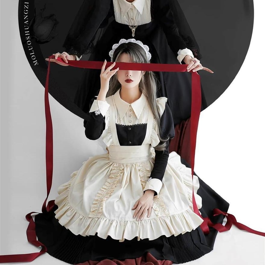 サブカル 服 地雷系 通販 メイド服 制服 エレガント 闇かわいい